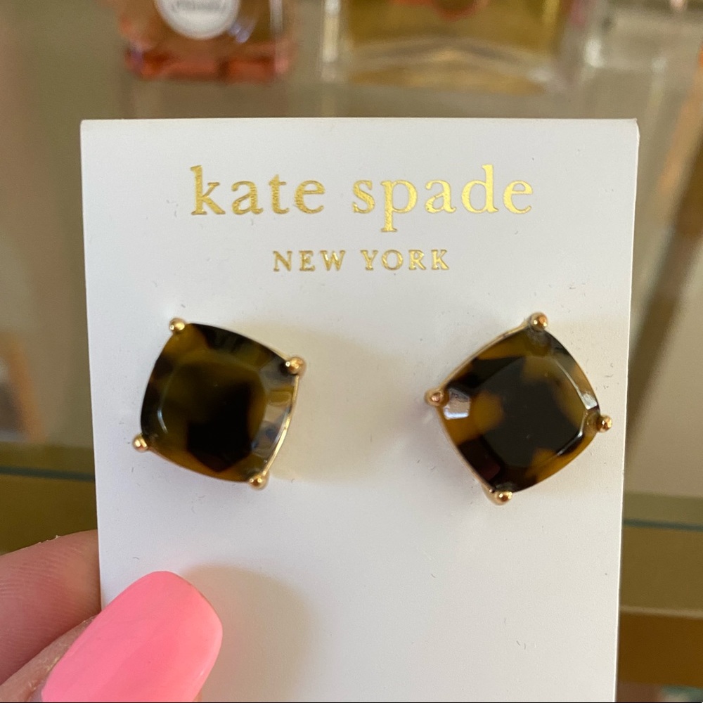 Kate Spade Tortoise Studs